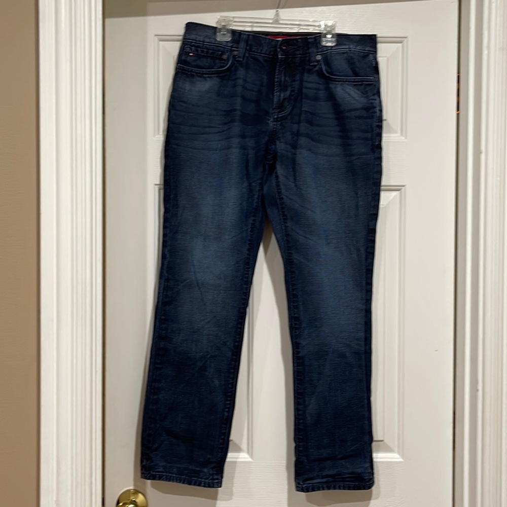 Dark blue mens Tommy Hilfiger jeans 31x30